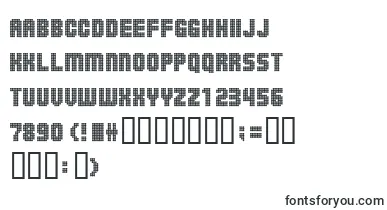  Balls On The Rampage font